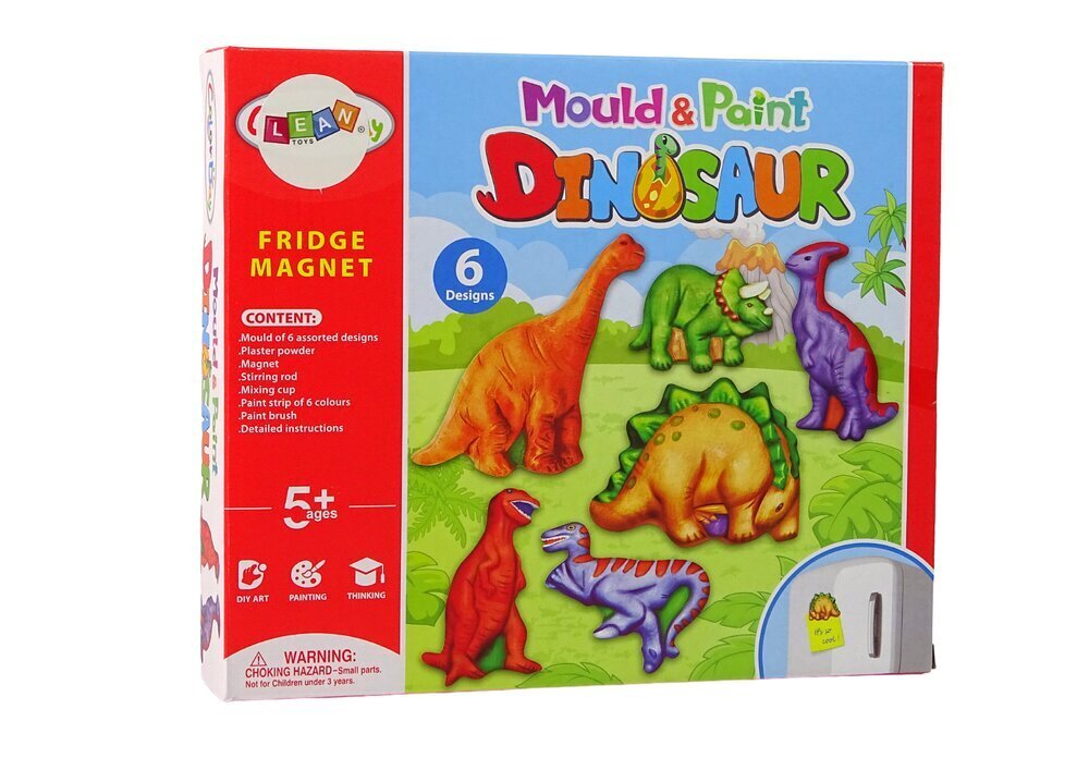 Luova setti Dinosaurs Lean Toys hinta ja tiedot | Kehittävät lelut | hobbyhall.fi