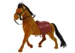 Figuuri Horse Lean Toys, ruskea hinta ja tiedot | Poikien lelut | hobbyhall.fi