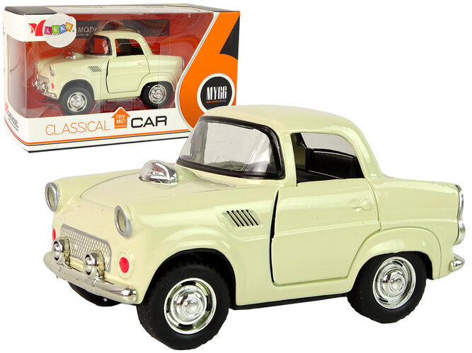 Metalliauto Lean Toys Classic Car hinta ja tiedot | Poikien lelut | hobbyhall.fi