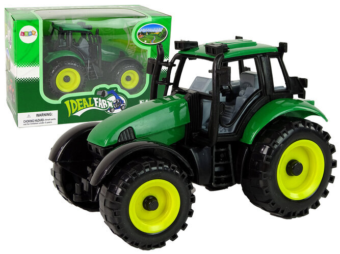 Traktori Ideal Farm, vihreä hinta ja tiedot | Poikien lelut | hobbyhall.fi