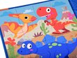 Magneettinen kirja-palapeli Dinosaurs Color Day, 40 p. hinta ja tiedot | Palapelit | hobbyhall.fi