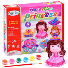 Luova setti magneettien tekemiseen Color Day Princess hinta ja tiedot | Kehittävät lelut | hobbyhall.fi