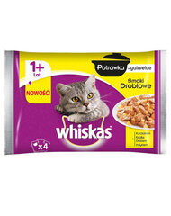 Whiskas kanaa, ankkaa, siipikarjaa ja kalkkunaa, 13x4x85 g hinta ja tiedot | Whiskas Lemmikit | hobbyhall.fi