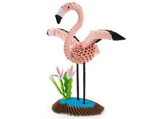 Alexander 3D origami luova setti, flamingo hinta ja tiedot | Alexander Lelut yli 3-vuotiaille lapsille | hobbyhall.fi