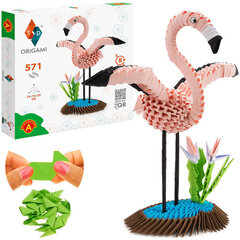 Alexander 3D origami luova setti, flamingo hinta ja tiedot | Alexander Lelut yli 3-vuotiaille lapsille | hobbyhall.fi