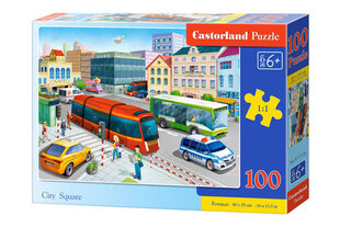 Castorland City Square palapeli, 100 palaa hinta ja tiedot | Palapelit | hobbyhall.fi