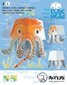 Pahvinen 3D mustekala värittämistä varten hinta ja tiedot | Kehittävät lelut | hobbyhall.fi