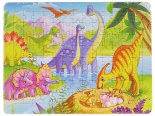 Puzzle - Dinosaurusten maailma hinta ja tiedot | Palapelit | hobbyhall.fi