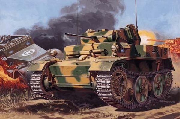 PzKpfw. II Ausf L LUCHS -panssarivaunu hinta ja tiedot | LEGOT ja rakennuslelut | hobbyhall.fi