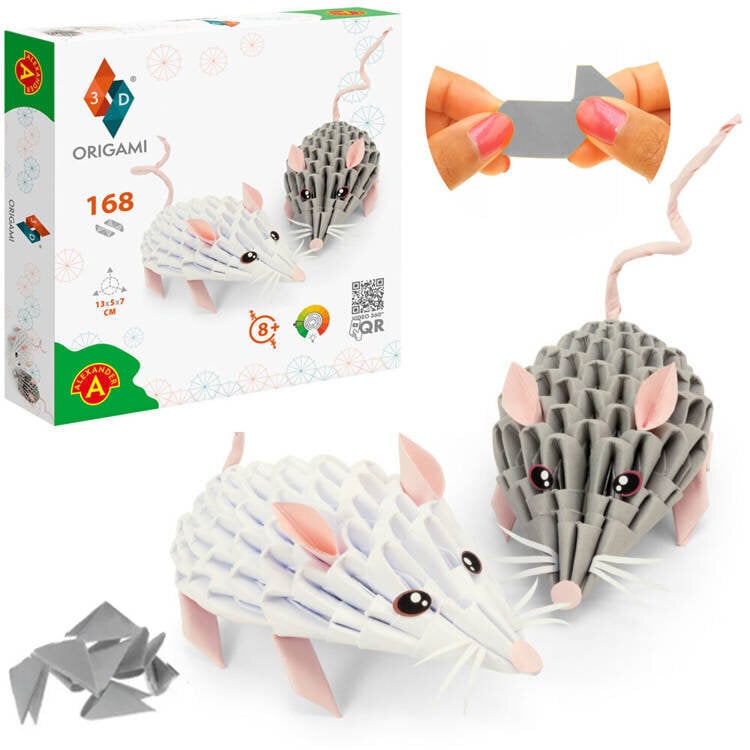 Alexander 3D origami luova paketti, pansy hinta ja tiedot | Kehittävät lelut | hobbyhall.fi