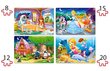 Puzzle 4in1 - Sadut hinta ja tiedot | Palapelit | hobbyhall.fi