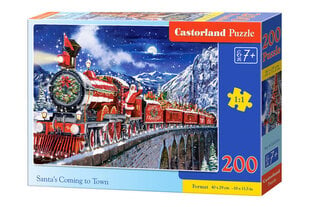 Jigsaw Santa saapuu, 200 kpl hinta ja tiedot | Palapelit | hobbyhall.fi