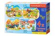 Puzzle 4in1 - Neljä vuodenaikaa hinta ja tiedot | Palapelit | hobbyhall.fi