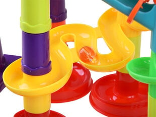 Värikäs pallorata, 113 kpl hinta ja tiedot | Marble Run Lapset | hobbyhall.fi