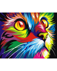 Maalaus numeroiden mukaan Kissa, 40x50 cm hinta ja tiedot | Twoje Hobby Lapset | hobbyhall.fi