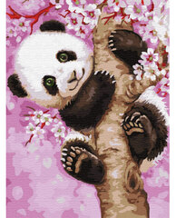 Maalaus numeroiden mukaan, Panda 30x50 cm hinta ja tiedot | Twoje Hobby Lapset | hobbyhall.fi