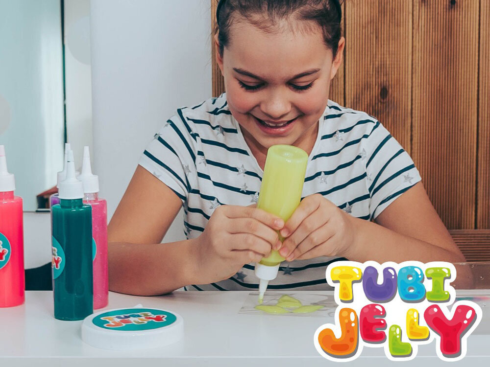 Tubi Jelly Unicorn by Tuban, 6kpl. hinta ja tiedot | Kehittävät lelut | hobbyhall.fi