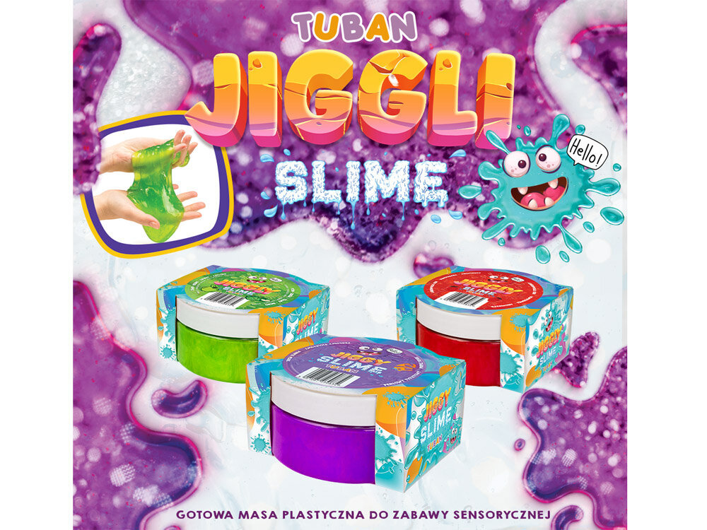 Jelly Jiggli Slime, vihreä hinta ja tiedot | Kehittävät lelut | hobbyhall.fi
