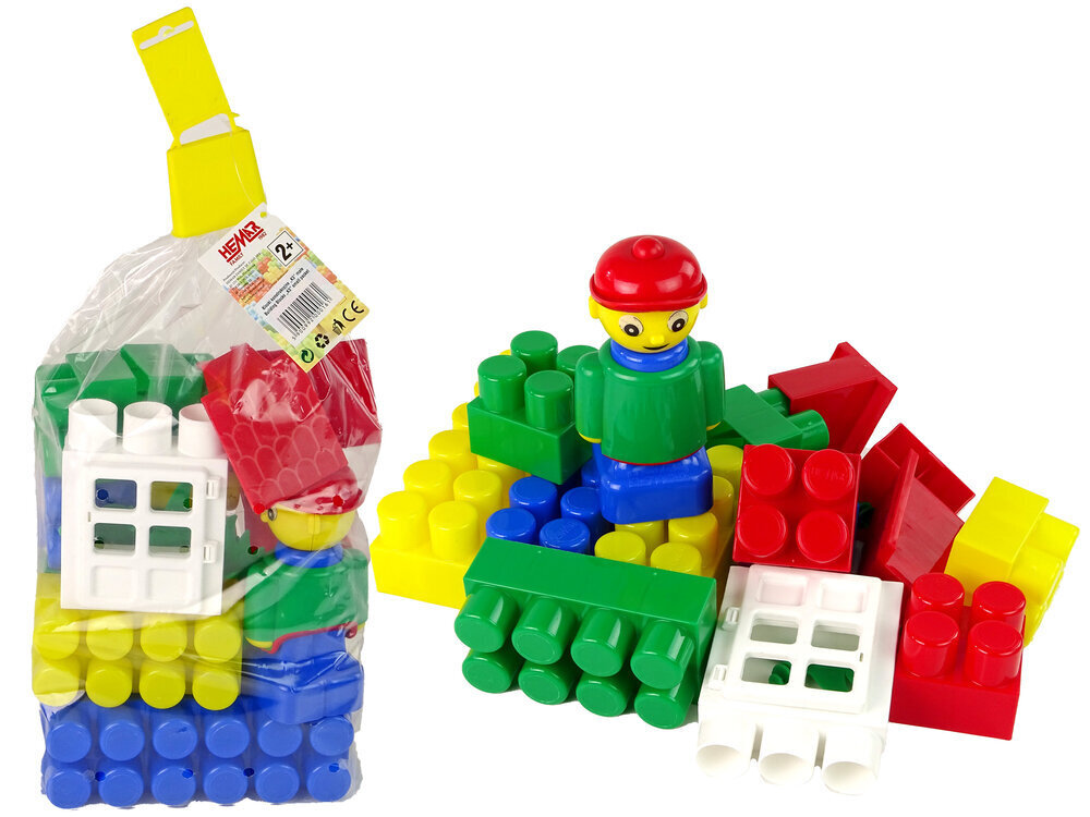 K3 värillinen rakennussarja, 30 kpl hinta ja tiedot | LEGOT ja rakennuslelut | hobbyhall.fi