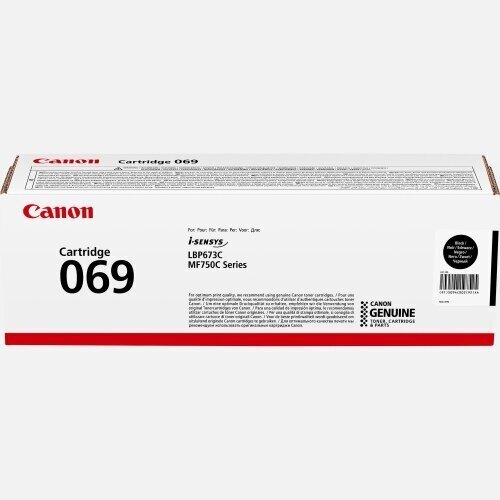 Canon 069 (5094C002), musta hinta ja tiedot | Laserkasetit | hobbyhall.fi