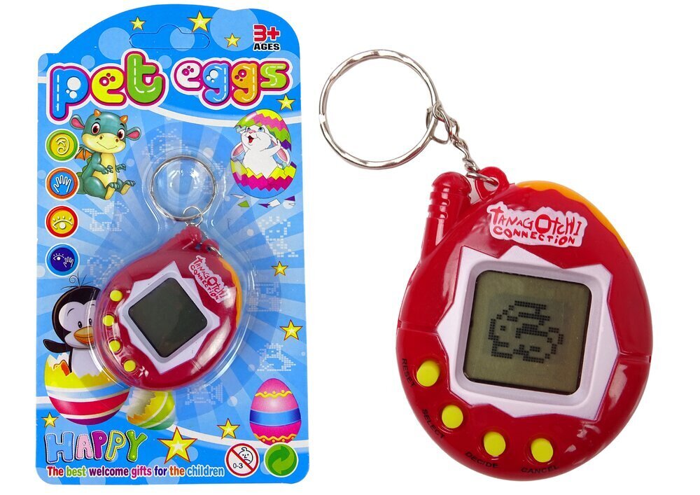 Tamagotchi elektroninen lemmikkipeli, punainen hinta ja tiedot | Kehittävät lelut | hobbyhall.fi