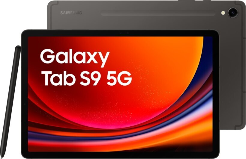 SAMSUNG GALAXY TAB S9 5G GRAPHITE 8GB/128GB hinta ja tiedot | Tabletit | hobbyhall.fi