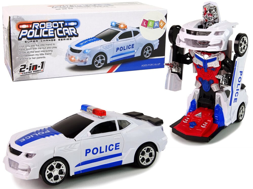 Poliisiauto - Transformer hinta ja tiedot | Poikien lelut | hobbyhall.fi