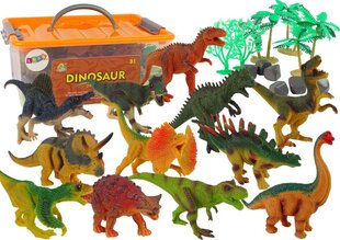 Dinosaurusfiguurisarja, 24 kpl hinta ja tiedot | Poikien lelut | hobbyhall.fi