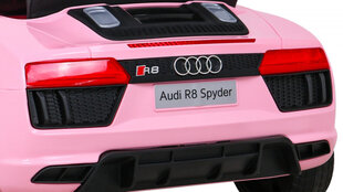 Audi R8 yksipaikkainen sähköauto, vaaleanpunainen hinta ja tiedot | Lasten sähköautot | hobbyhall.fi