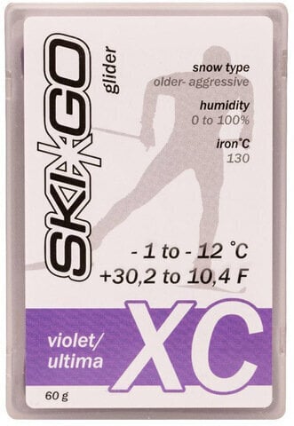 Parafinas SKIGO XC Glider Violet (-1..-12C) hinta ja tiedot | Suksenhuolto | hobbyhall.fi
