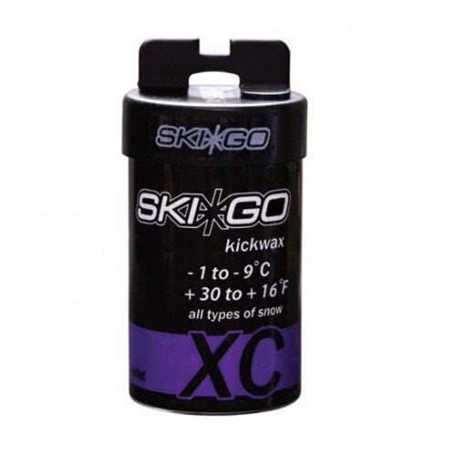 Grip-rasva SKIGO XC Kickwax Violet (-1..-9C) hinta ja tiedot | Suksenhuolto | hobbyhall.fi