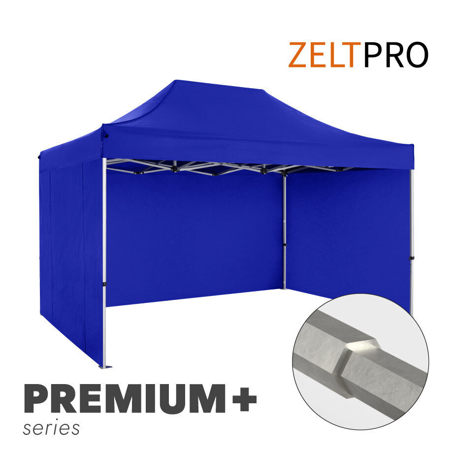 Pop-up teltta 3x4,5 Zeltpro PREMIUM+, sininen hinta ja tiedot | Teltat | hobbyhall.fi