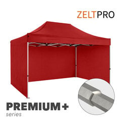 Pop-up teltta 3x4,5 Zeltpro PREMIUM+, punainen hinta ja tiedot | Teltat | hobbyhall.fi