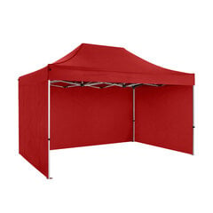 Pop-up teltta 3x4,5 Zeltpro PREMIUM+, punainen hinta ja tiedot | Teltat | hobbyhall.fi