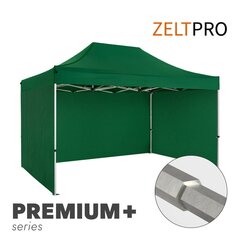 Pop-up teltta 3x4,5 Zeltpro PREMIUM+, vihreä hinta ja tiedot | Teltat | hobbyhall.fi