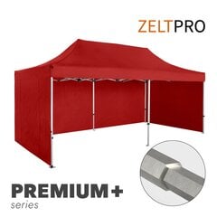 Prekybinė Palapinė 3x6 Raudona Zeltpro PREMIUM+ hinta ja tiedot | Teltat | hobbyhall.fi