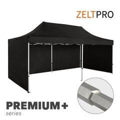 Pop-up teltta Zeltpro PREMIUM+, 3x6m, musta hinta ja tiedot | Teltat | hobbyhall.fi
