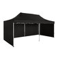 Pop-up teltta 3x6 Zeltpro PREMIUM+, musta hinta ja tiedot | Teltat | hobbyhall.fi