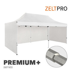 Pop-up teltta 3x6 Zeltpro PREMIUM+, valkoinen hinta ja tiedot | Teltat | hobbyhall.fi