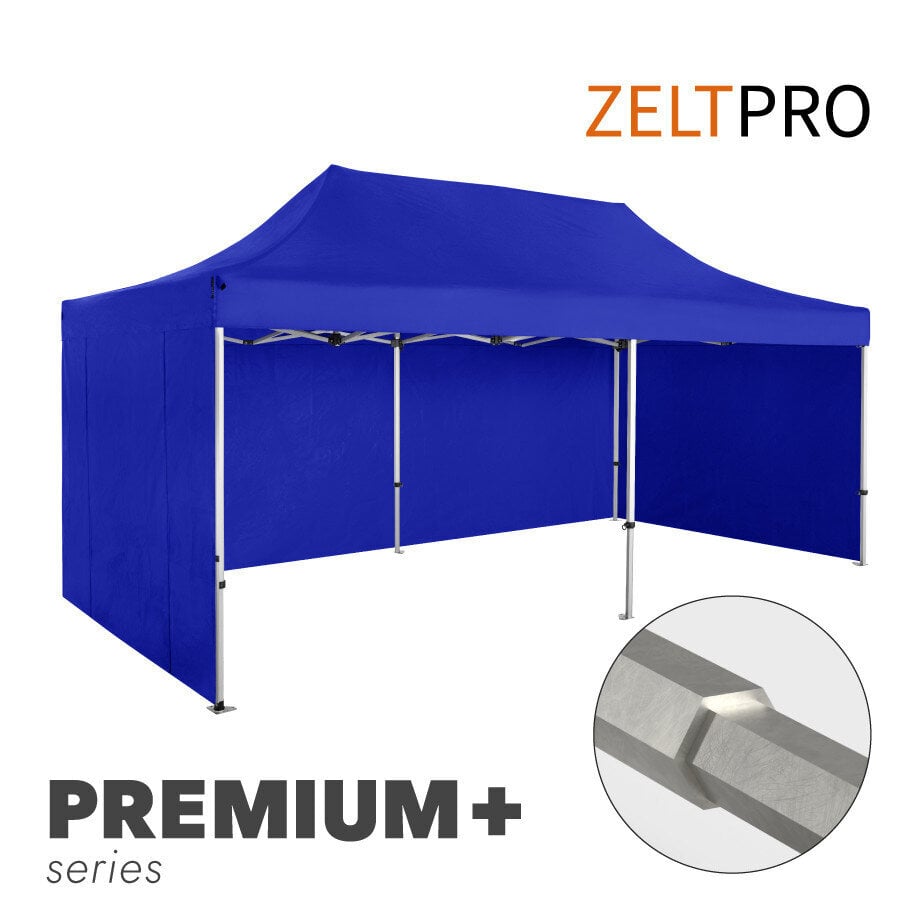 Pop-up teltta 4x6 Zeltpro PREMIUM+, sininen hinta ja tiedot | Teltat | hobbyhall.fi