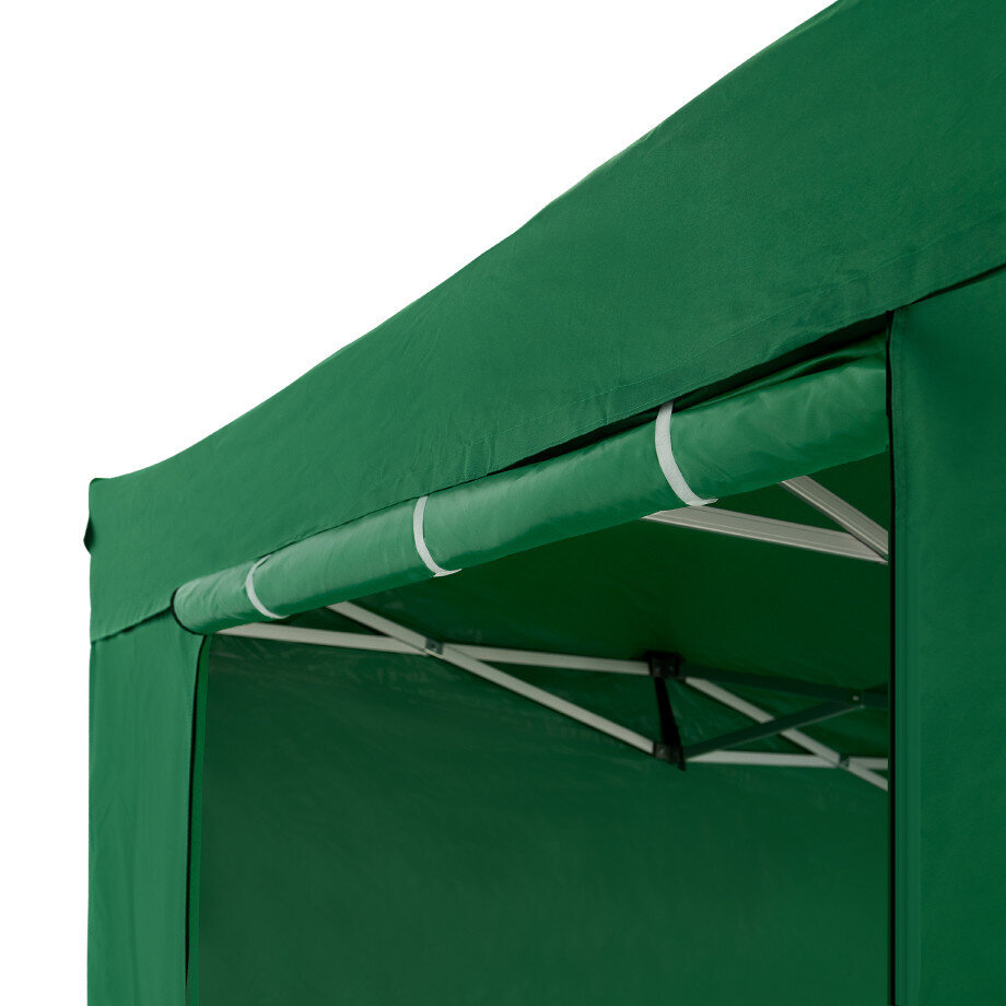 Prekybinė Palapinė 4x6 Žalia Zeltpro PREMIUM+ su 4 sienomis, krepšiu hinta ja tiedot | Teltat | hobbyhall.fi