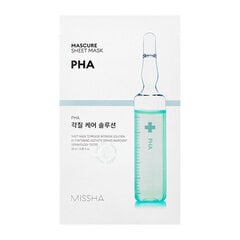 Missha Mascure Peeling Solution Sheet Mask, 27 ml hinta ja tiedot | Kasvonaamiot ja silmänalusaamiot | hobbyhall.fi