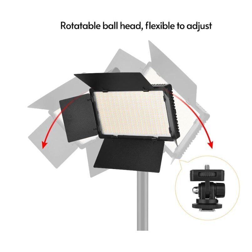 Andoer LED-600 hinta ja tiedot | Valokuvaustarvikkeet | hobbyhall.fi