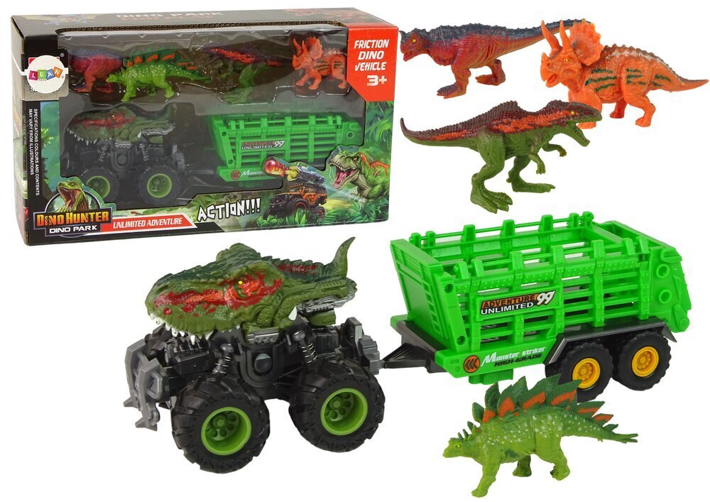 Auto ja dinosaurukset -leikkisetti hinta ja tiedot | Poikien lelut | hobbyhall.fi