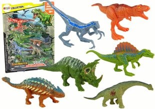 Dinosaurukset figuurisetti, 6 kpl hinta ja tiedot | Poikien lelut | hobbyhall.fi