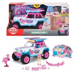 Flamingo leluauto tarvikkeineen, 22cm hinta ja tiedot | Poikien lelut | hobbyhall.fi