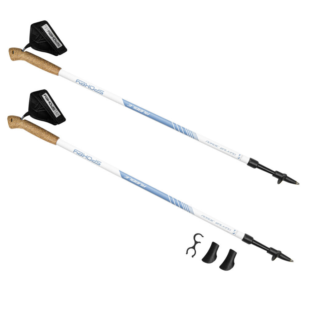 Spokey Nordic Walking poles RUBBLE hinta ja tiedot | Kävelysauvat | hobbyhall.fi