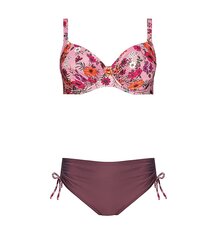 Selef Collection Naisten uimapuku S940F20*1, harmaa-vaaleanpunainen/vaaleanpunainen 5902844716619 hinta ja tiedot | Naisten uimapuvut | hobbyhall.fi