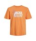 Jack & Jones lasten T-paita 12254186*02, oranssi 5715514945079 hinta ja tiedot | Poikien paidat | hobbyhall.fi