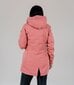 Naisten Icepeak-parka Addis 53010-9*661, harmaa-vaaleanpunainen 6438522085986 hinta ja tiedot | Naisten ulkoilutakit | hobbyhall.fi